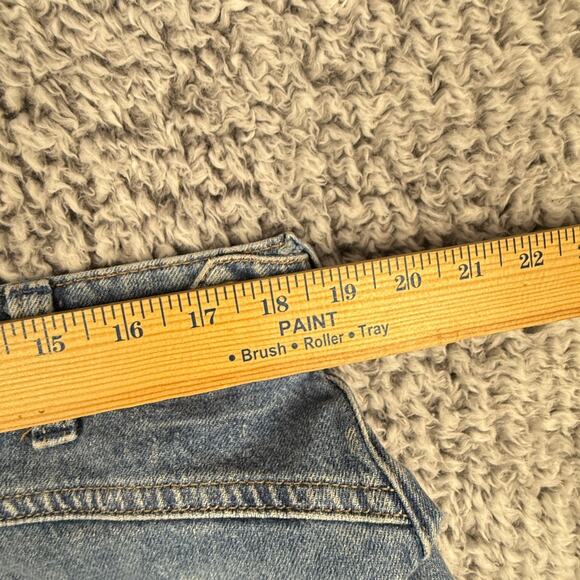 Free People We The Free Palmer Cuffed Jeans Women's Size 32 Paint Splatter Boho - Picture 9 of 16